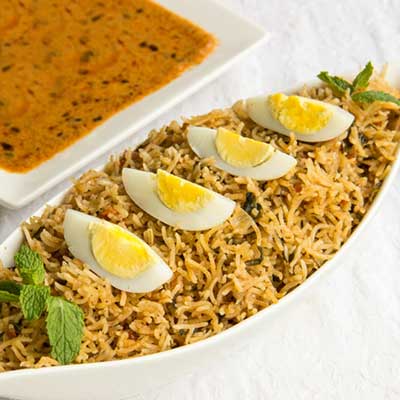"Egg Biryani (Hotel Bliss) - Click here to View more details about this Product